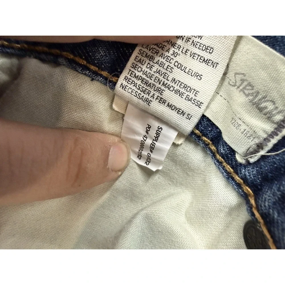 Denim & Supply Ralph Lauren Jeans 31x32 USA Flag Eagle Distressed Slim Vintage - Picture 6 of 16